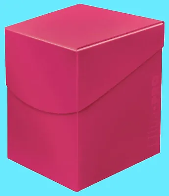ULTRA PRO Deck Box ECLIPSE PRO-100+ HOT PINK With DIVIDER Card Storage Case Mtg • $8.99