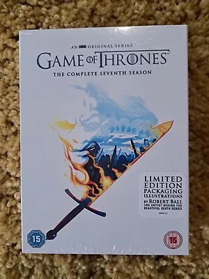 Game Of Thrones Season 7 DVD Boxset Limited Edition Sleeve NEW & SEALED  • £31.99