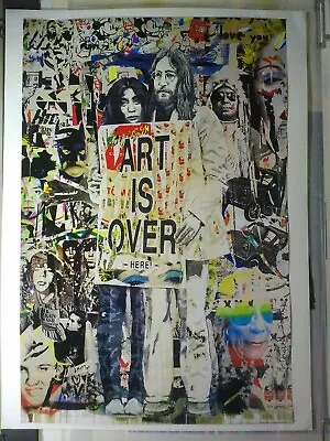 Mr. Brainwash - Art Is Over  Here!   - 2010 - Offset Lithography - Official • $345