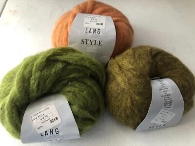 $4 • Buy Lang ~ Style Yarn ~40 Yards ~Mohair Blend ~Discontinued