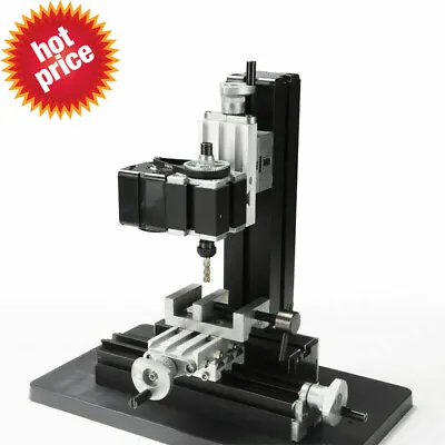 100~240V Metal Mini Milling Machine Woodworking Tools DIY Student Modelmaking • $295.85