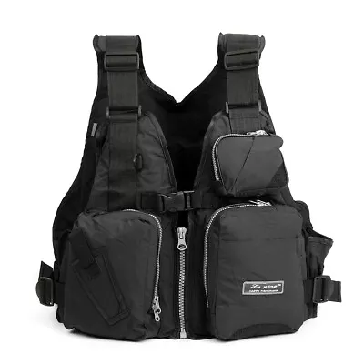 $31.38 • Buy Kayak Life Vest Fishing Swimming Jacket Swim For Women Men Sailing Boating Bag
