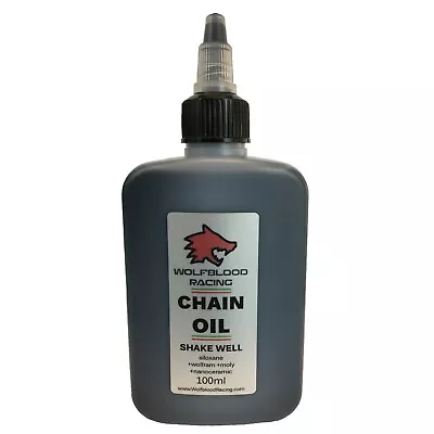 Cycle Chain Oil - Ultra Low Friction Racing Bike Chain Lubricant By Wolfblood  • $16.15