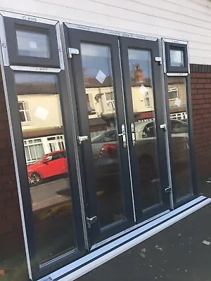£1350 • Buy UPVC French Doors With Side Pannels 2400 X 2100. Ideal For Summer House, Patio