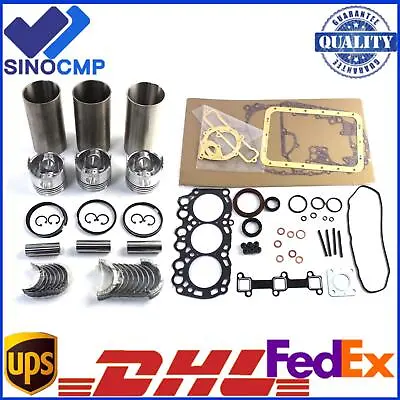 L3E L3E-61SDH Engine Overhaul Rebuild Kit For Mitsubishi Volvo EC15 18mm Pin • $241.71