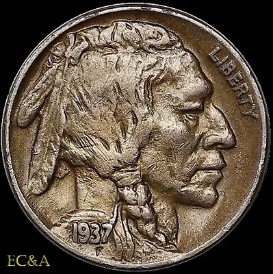 1937-d Buffalo Nickel Popular Highly Sought 3-legged Var. (bn-337) • $975