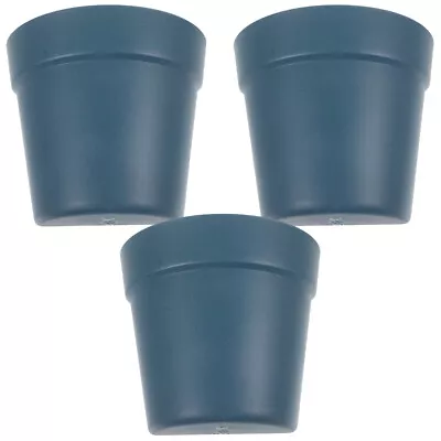  3 Pcs Fence Planters Ceramic Wall Outdoor Flower Pots For Flowers • £14.89