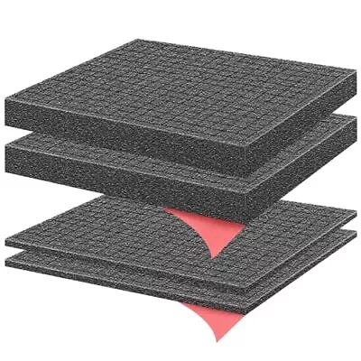 4 Pcs Pick Apart Foam Insert 2 Size Pluck Pre-Cube Sheet Foam For Tool Box • $21.21