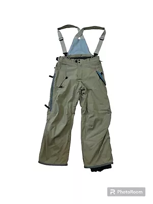 Nike ACG Storm Fit Layer 3 Mens Ski Snow Snowboard Overalls Bibs Pants Mens S/M • $99.99