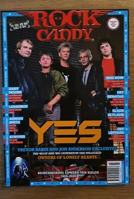 Rock Candy Magazine - Dec - Jan 2021  #23 - Feat: Yes • £9.95