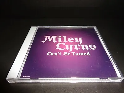 CAN'T BE TAMED By MILEY CYRUS-Rare Collectible Promotional Single-Electro Pop-CD • $19.99