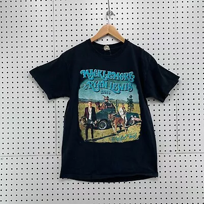 Macklemore Ryan Lewis 2013 Tour Shirt Adult Fits 19X26 Small Black Short Sleeve • $11.99