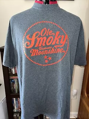 Ole Smoky Tennessee Moonshine Shirt 2XL Grey/Red New • $19.99