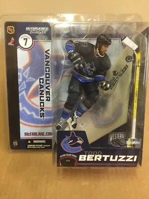 McFarlane NHL Vancouver Canucks Todd Bertuzzi Turek NHL Action Figure Series 7 • $14.95