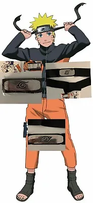 Anime Naruto Shinobi Shippuden Metal Hidden Leaf Headband Cosplay • $9.99