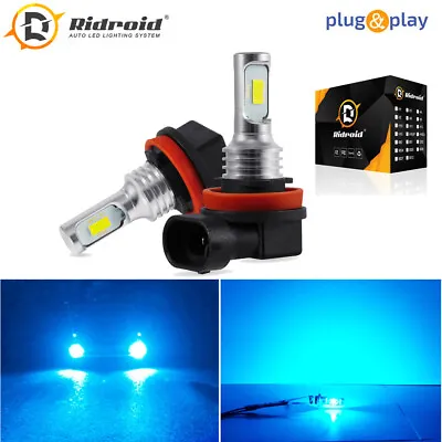 H11 H8 H9 LED Headlight Super Bright Bulbs Kit 8000K Blue 8000LM HIGH/LOW Beam • $11.98