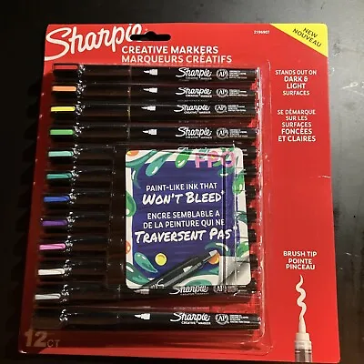 Sharpie Creative Markers “NEW” 12 Count Brush Tip • $15