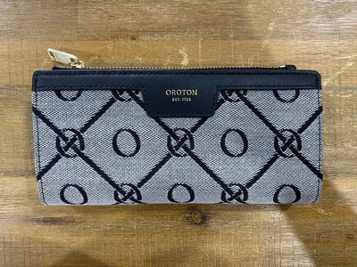 $70 • Buy Oroton Lena Slim Zip Wallet Women Black