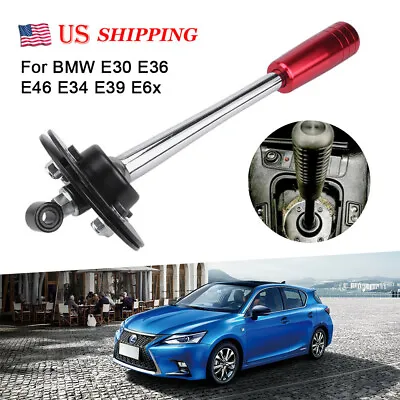 Adjustable Short Shifter With Knob For BMW E30 E36 E46 E34 E39 Z3 Drift Tuning • $35.85