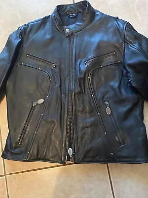 Women’s Victory Motorcycle Leather Jacket XL • $75
