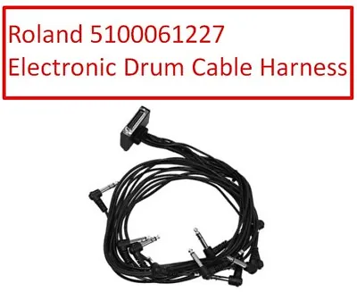 Roland 5100061227 Genuine Electronic Drum Cable Harness  TD9 TD11 TD15 TD25 • $61.59