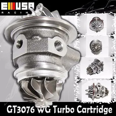 Turbo Charger Cartridge CHRA GT30 GT3076 5-Bolt 0.70 A/R Comp Internal Wastegate • $139.99