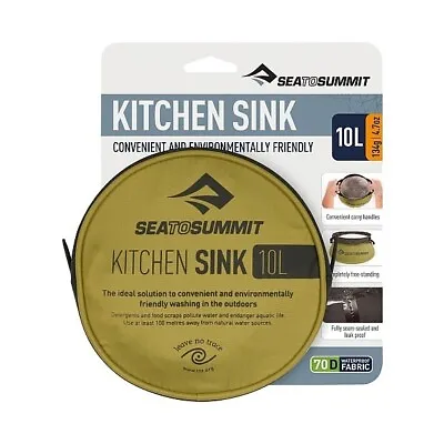 Sea To Summit Kitchen Sink - 10 Litres Green • £22.30
