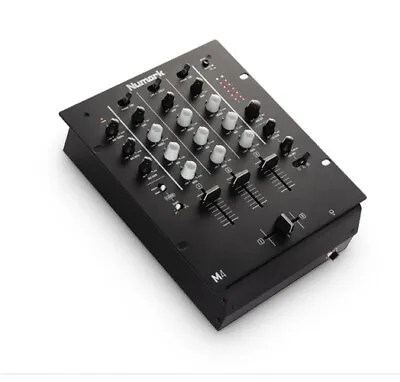 £149.99 • Buy DJ Mixer 3 Channel Scratch Mixer - Numark M4 Black Mixer  With Mic Input