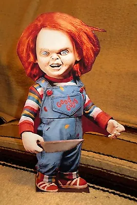 Chucky  Child's Play  Horror Movie Tabletop Display Standee 10 3/4  Tall • $10.99