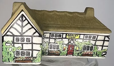 VTG Whimsey On Why  Barley Mow  Miniature House Porcelain WADE ENGLAND #8 • $20