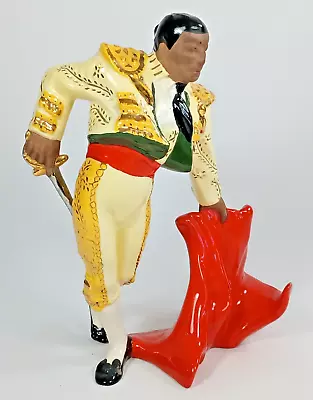 1960s Vintage Matador Ceramic Bull Fighter Figurine. • $19.99