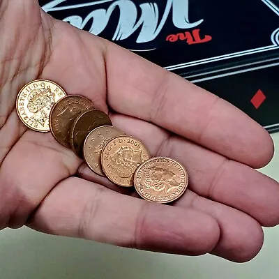 10 Coins Great For Magic Tricks Magician Magnetic Pennies • $10.75