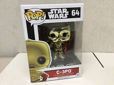 Funko Pop! Star Wars - The Force Awakens #64 C-3po - Near Mint  Very Rare! • $50