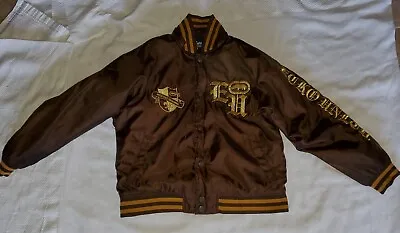 Vintage Echo Unltd Jacket Brown & Gold Good Condition Size S  • $35