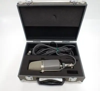 SONY C-38B Multi-Pattern Condenser Microphone Cable & Hard Case • $890