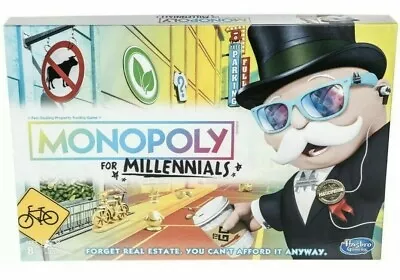 Hasbro 2018 MONOPOLY For Millennials Edition Board Game *Walmart Exclusive* NEW • $9.95