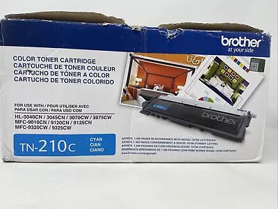 BROTHER TN-210C Toner Cartridge- HL-3040CN MFC-9320CW • $19.99