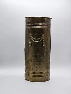 Vintage Brass Umbrella Stand Indian. 15  × 6.5   • $50