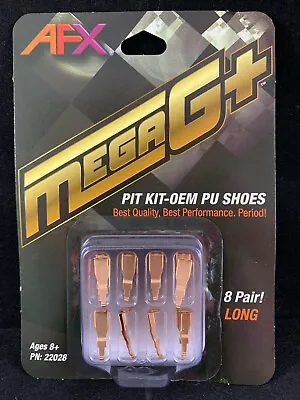 22028 AFX Mega G Plus Long Pick Up Shoes Pit Kit OEM 8 PAIRS G + Spare Part • $17.99