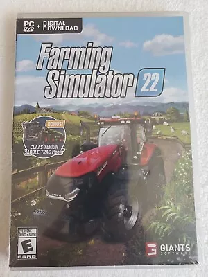 🚜 Farming Simulator 22 - (PC 2021) 🚜 - BRAND NEW! SEALED! - !!!!NO RETURNS!!! • $29.99