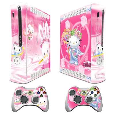 $8.79 • Buy Hello Kitty Vinyl Decal Skin Sticker Case Cover For Xbox 360 Console TX22