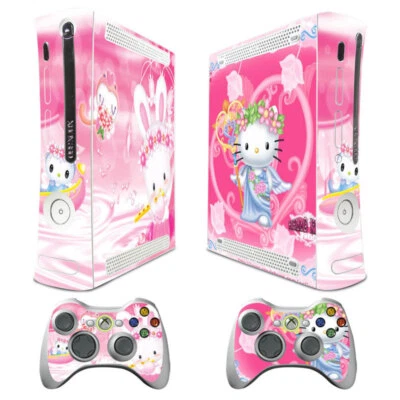 Hello Kitty Vinyl Decal Skin Sticker Case Cover For Xbox 360 Console TX22 • $8.35