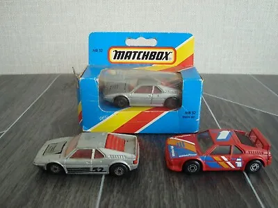 3 Different Matchbox BMW M1 ( 1 Boxed / 2 Loose ) • £9.99