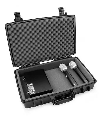 Rugged Microphone Case Fits Sennheiser AKG Receiver Mics And More- Case Only • $79.99