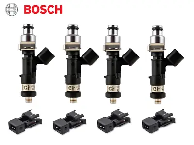 650cc BOSCH Ev14 Fuel Injectors 4G63 DSM Mitsubishi EVO 1-9 Eclipse Eagle Talon • $269.99