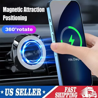 Universal Car Mag Safe Magnetic Mount Phone Holder For IPhone 14-12 Pro Max New • $11.50