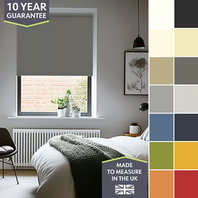 Blackout Roller Blinds - Quality Made To Measure Thermal Blackout Roller Blinds • £42.30