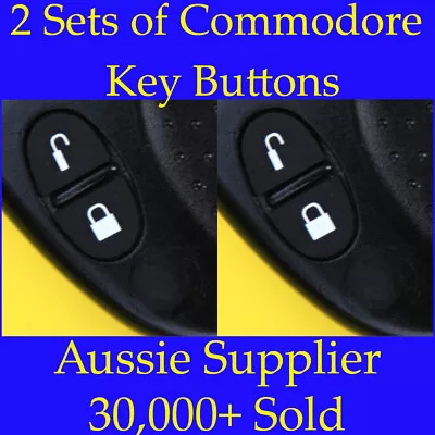 $4.20 • Buy 2 SETS Of BUTTONS For HOLDEN COMMODORE KEY 2 Button Key VS VT VU VX VY VZ WH WK