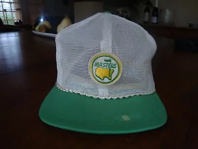 Scarce VINTAGE Early Logo MASTERS AUGUSTA NATIONAL Golf Club Hat • $99