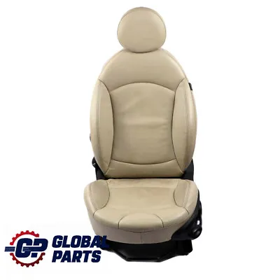 Mini Cooper R55 R56 LCI Heated Front Left N/S Sport Seat Leather Polar Beige • $381.71